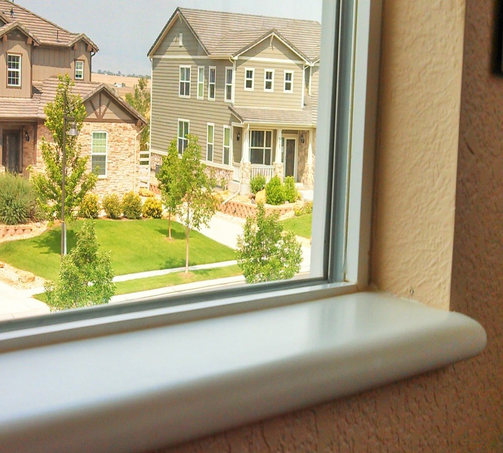 window sills made of acrylic stone
