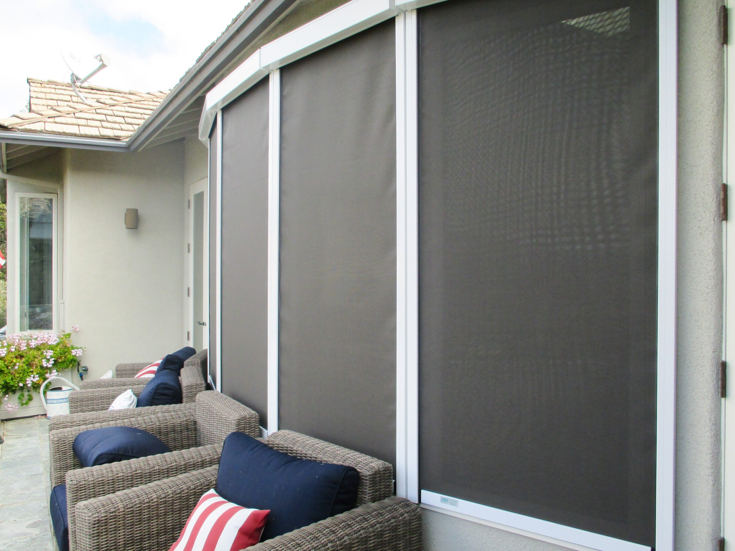 Protective windows screens.
